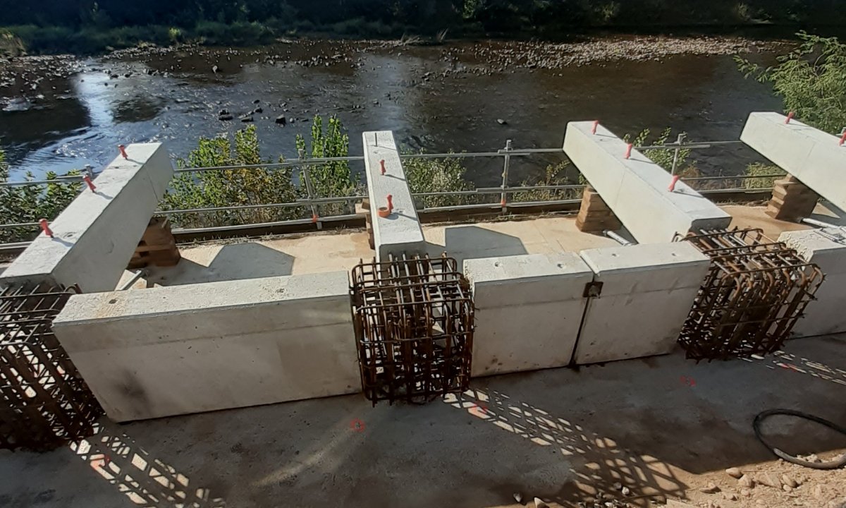 Travaux en cours sur l'Avenue Maillard à Brive