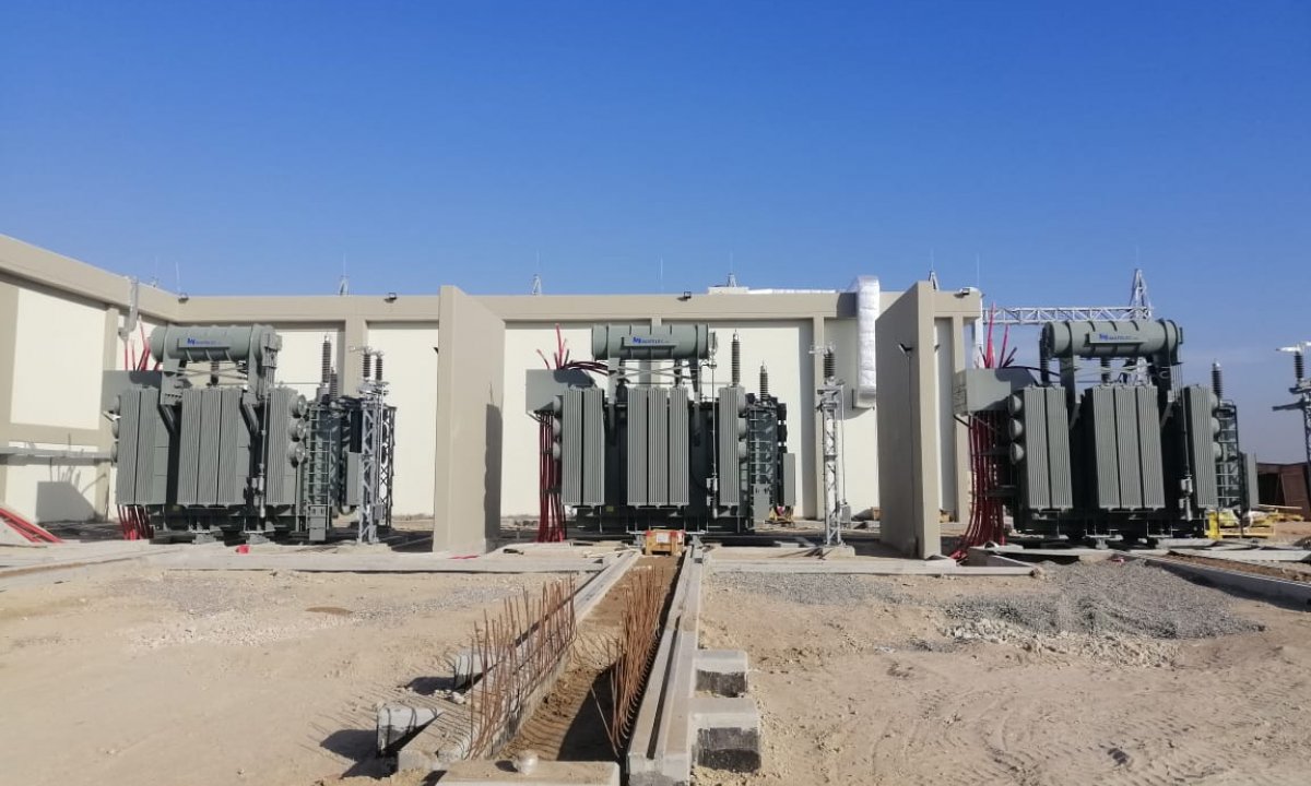 Construction de sept sous-stations électriques en Irak