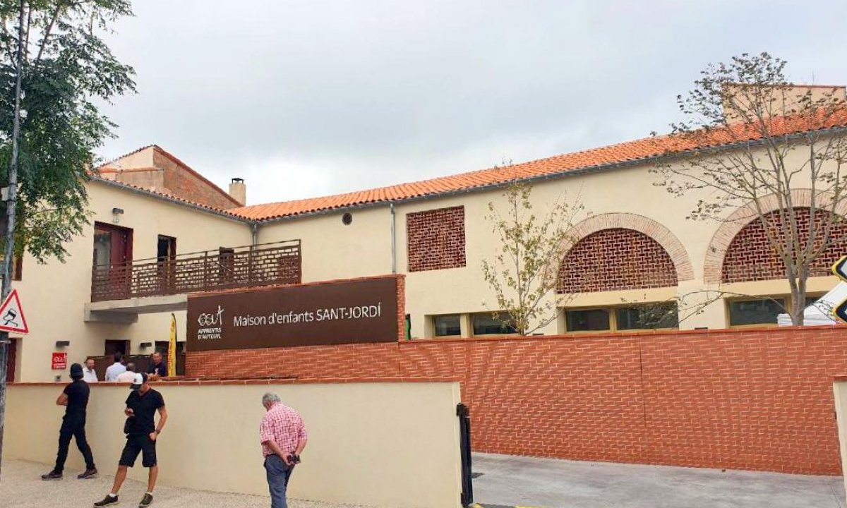 INAUGURATION de la Maison d'Enfants Sant Jordi à Canet-en- Roussillon (66)